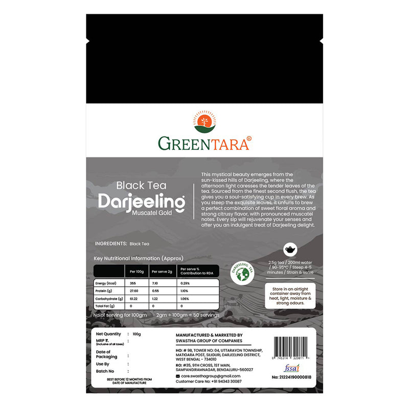 Darjeeling Muscatel Gold Black Tea