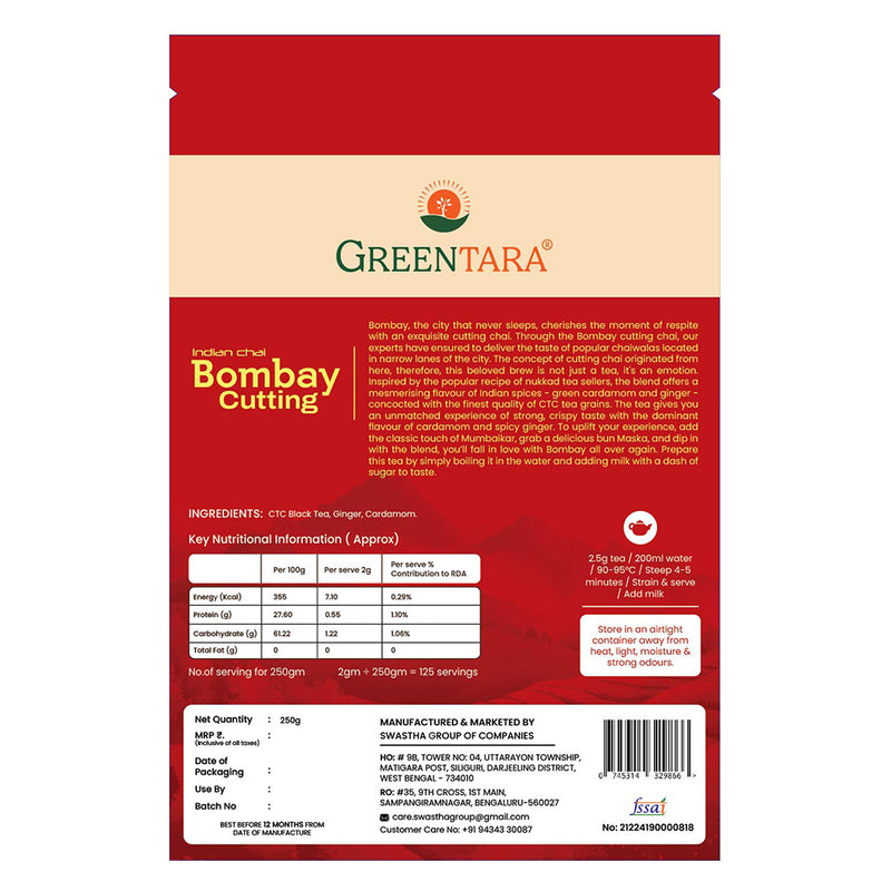 Bombay Cutting Indian Chai