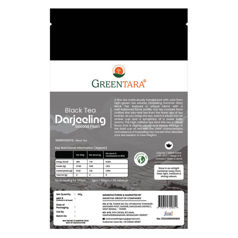 Darjeeling Second Flush Black Tea