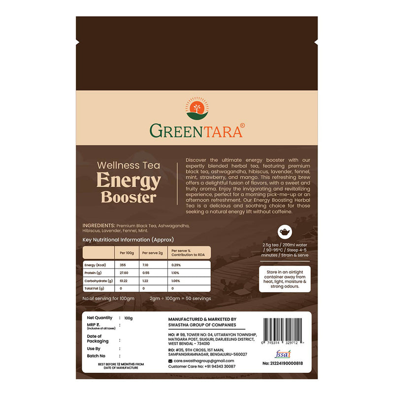 Energy Booster Wellness Tea