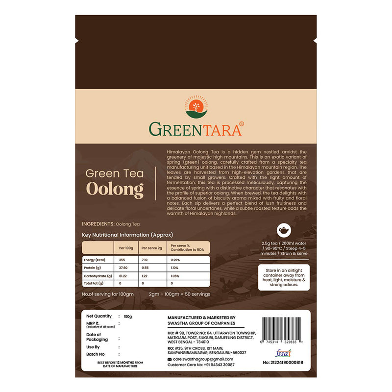 Oolong Green Tea