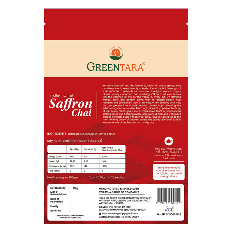 Saffron Indian Chai