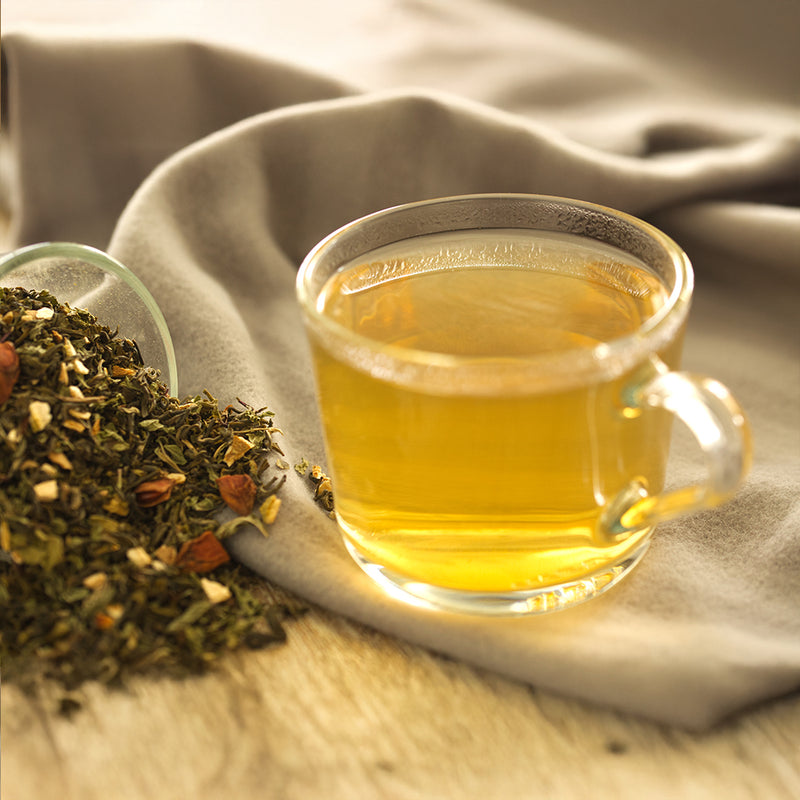 Orange Mint Floral Tea